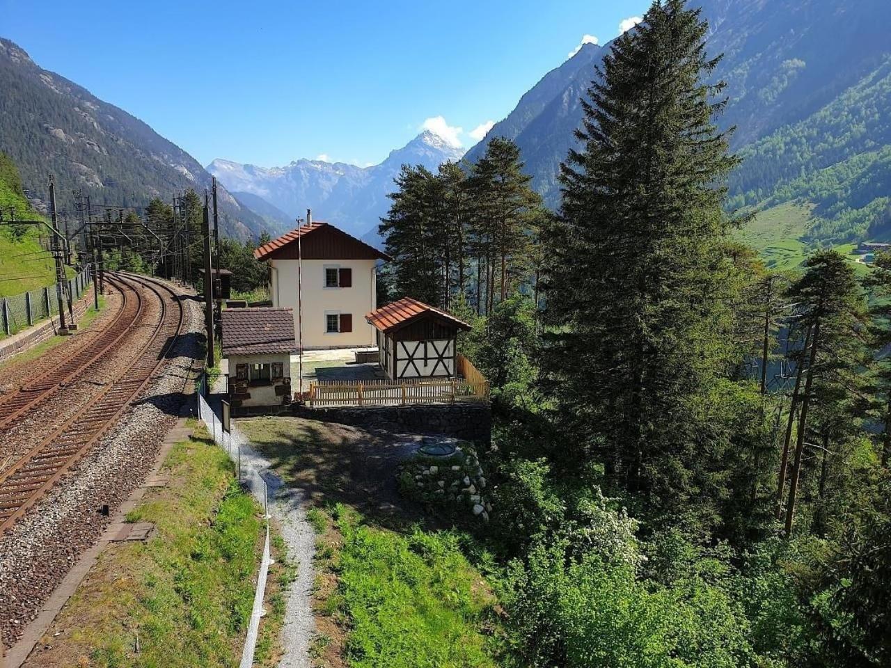 바센 Bahnwaerterhaus Eggwald 빌라 외부 사진